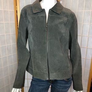 Isaac Mizrahi Suede Jacket